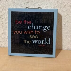 Wall Decor about change and growth